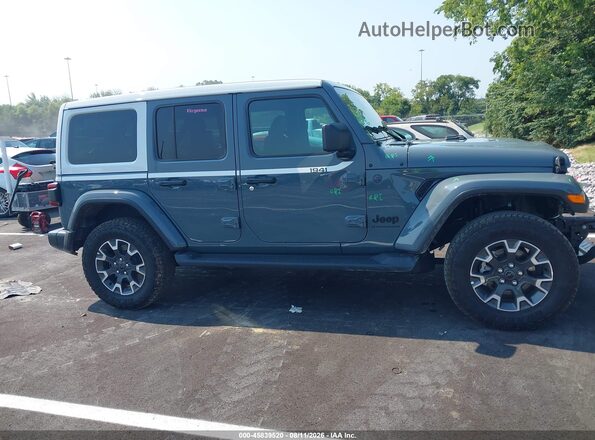 1C4PJXEGXTW249255 2026 JEEP WRANGLER Blue სალონის 360-გრადუსიანი ხედი