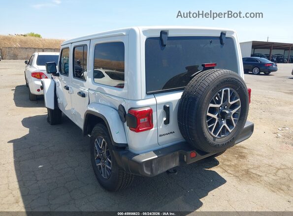 1C4PJXEN0SW597904 2025 JEEP WRANGLER Белый Задняя левая четверть