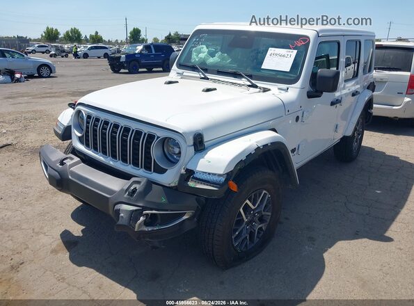 1C4PJXEN0SW597904 2025 JEEP WRANGLER Белый Передняя левая четверть