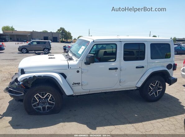 1C4PJXEN0SW597904 2025 JEEP WRANGLER Белый Панорамный вид салона 360°