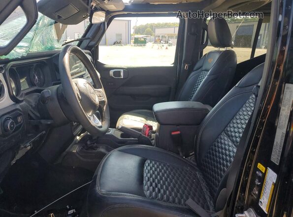 1C4PJXEN1SW560408 2025 JEEP WRANGLER Black წინა სალონის ხედი