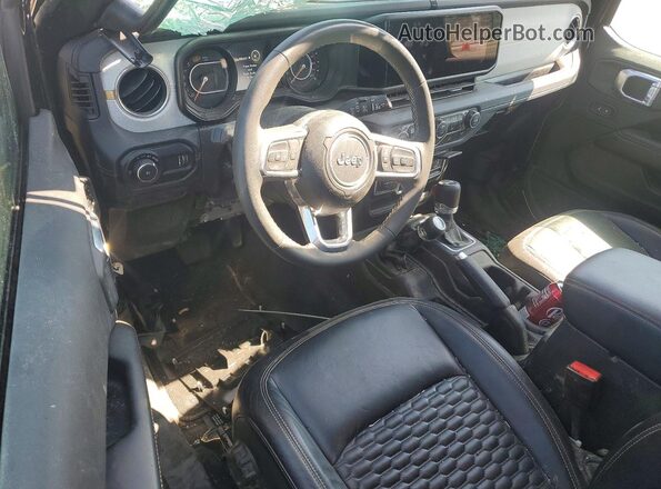 1C4PJXEN1SW560408 2025 JEEP WRANGLER Black წინა პანელის ხედი