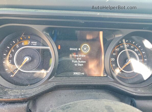 1C4PJXEN1SW560408 2025 JEEP WRANGLER Black ხელსაწყოთა პანელის ხედი