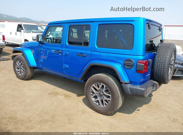 1C4PJXEN2SW645516 2025 JEEP WRANGLER Blue Հետևի ձախ