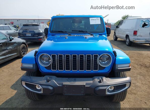 1C4PJXEN2SW645516 2025 JEEP WRANGLER Blue Դիմացի տեսք