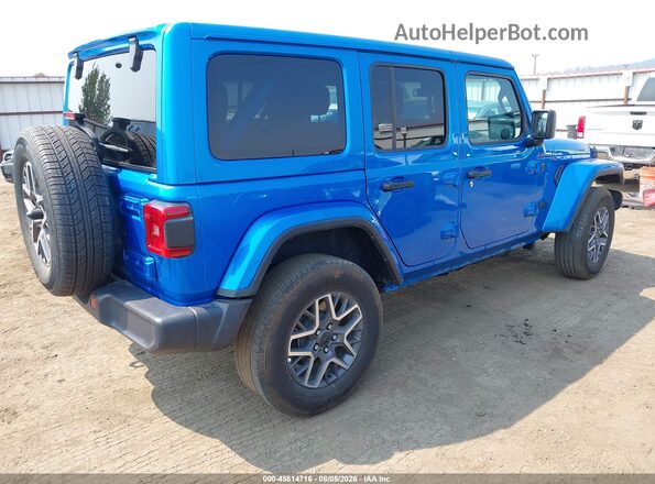 1C4PJXEN2SW645516 2025 JEEP WRANGLER Blue Հետևի աջ