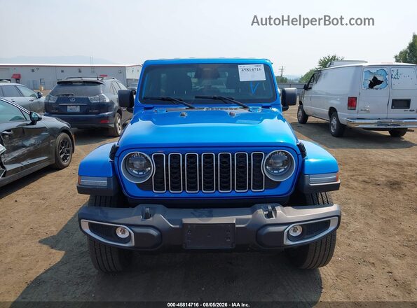 1C4PJXEN2SW645516 2025 JEEP WRANGLER Blue Սալոնի հետևի տեսք