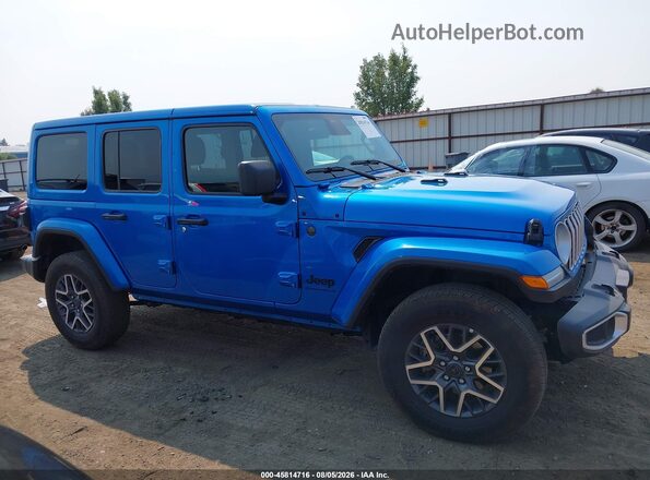 1C4PJXEN2SW645516 2025 JEEP WRANGLER Blue Սալոնի 360 աստիճան տեսք