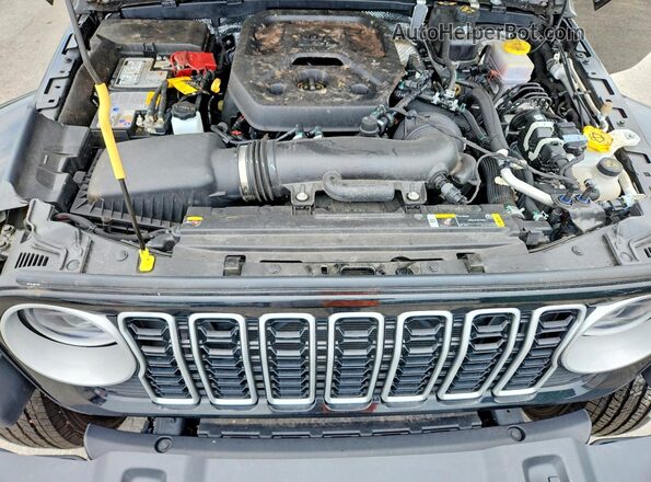 1C4PJXEN3RW140143 2024 JEEP WRANGLER Black Vista del compartimento del motor