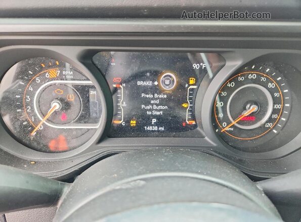 1C4PJXEN3RW140143 2024 JEEP WRANGLER Black Vista del cuadro de instrumentos