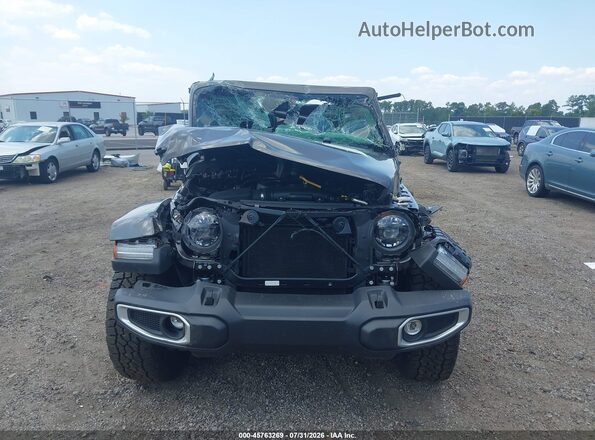 1C4PJXEN3SW618289 2025 JEEP WRANGLER Gray Вид задньої частини салону