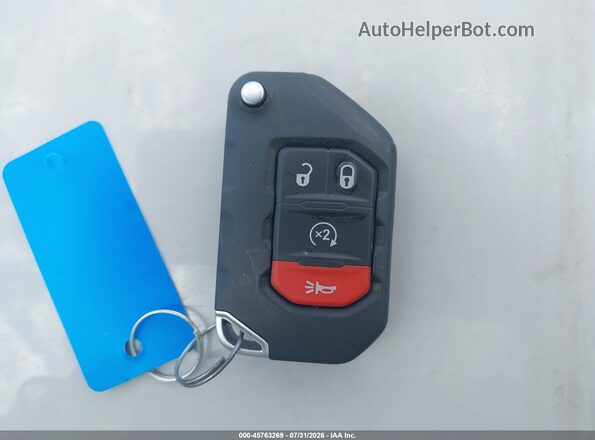 1C4PJXEN3SW618289 2025 JEEP WRANGLER Gray Вид панелі приладів