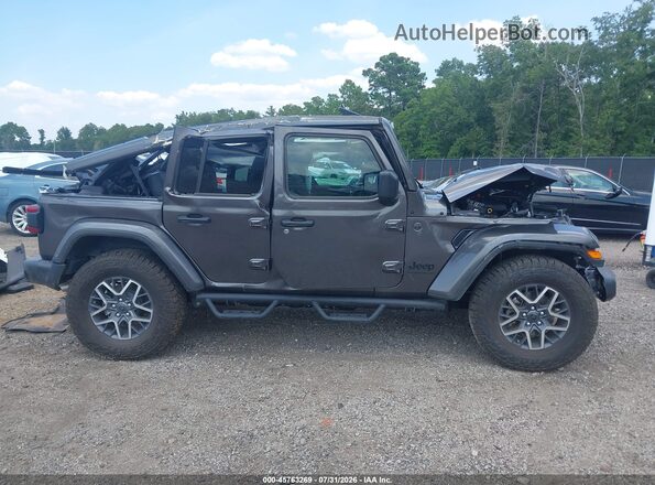 1C4PJXEN3SW618289 2025 JEEP WRANGLER Gray Панорамний вид салону 360°