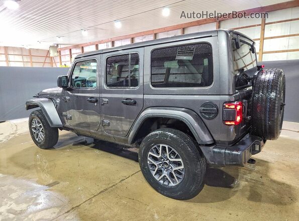 1C4PJXEN3SW644293 2025 JEEP WRANGLER Gray Tył lewy