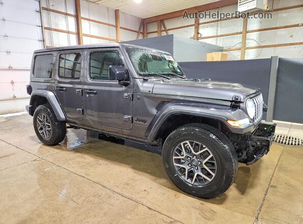 1C4PJXEN3SW644293 2025 JEEP WRANGLER Gray Przód prawy