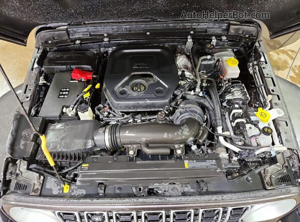 1C4PJXEN3SW644293 2025 JEEP WRANGLER Gray Widok komory silnika