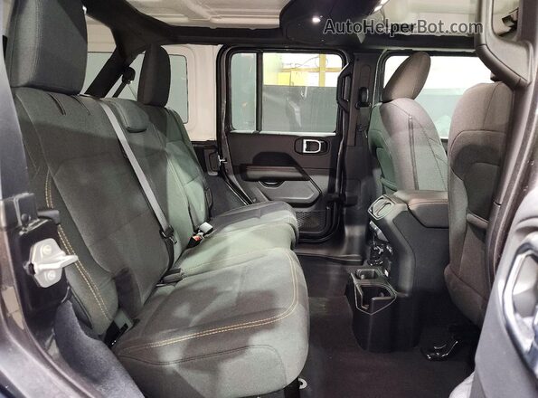 1C4PJXEN3SW644293 2025 JEEP WRANGLER Gray Widok wnętrza z tyłu