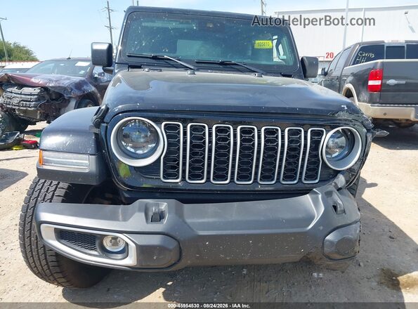 1C4PJXEN4SW568664 2025 JEEP WRANGLER Black Widok wnętrza z tyłu
