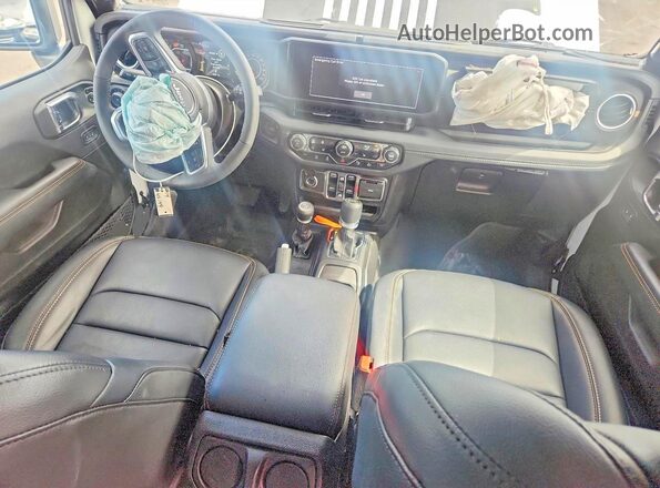 1C4PJXEN4SW651527 2025 JEEP WRANGLER White წინა პანელის ხედი