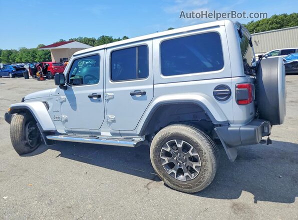 1C4PJXEN5RW105149 2024 JEEP WRANGLER Серебряный Задняя левая четверть