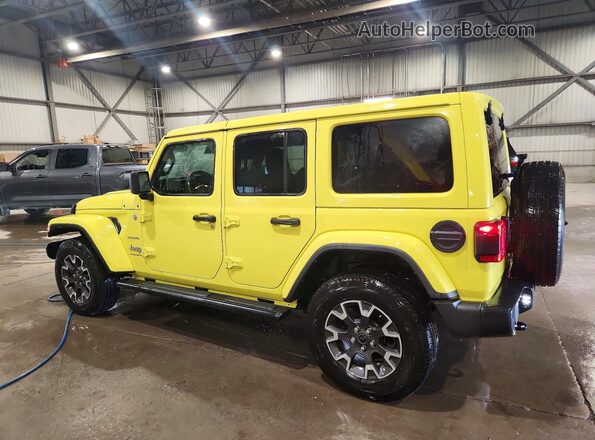 1C4PJXEN5RW134585 2024 JEEP WRANGLER Yellow Trasero izquierdo