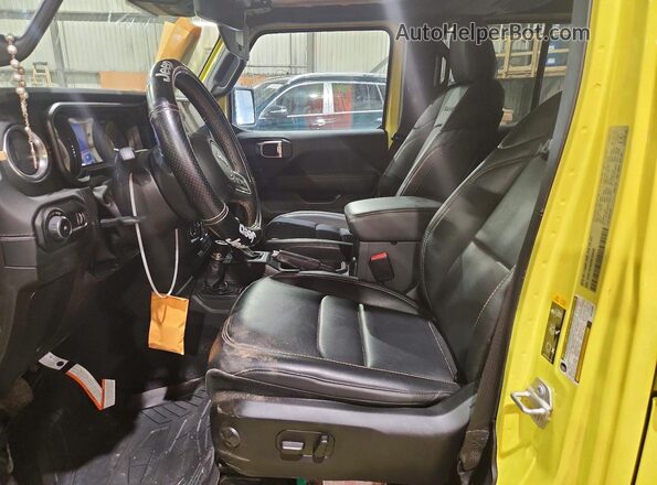 1C4PJXEN5RW134585 2024 JEEP WRANGLER Yellow Vista interior delantera