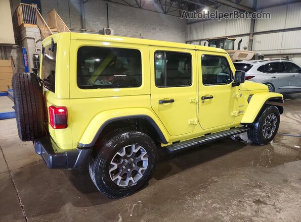1C4PJXEN5RW134585 2024 JEEP WRANGLER Yellow Trasero derecho