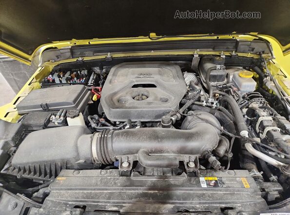 1C4PJXEN5RW134585 2024 JEEP WRANGLER Yellow Vista interior trasera