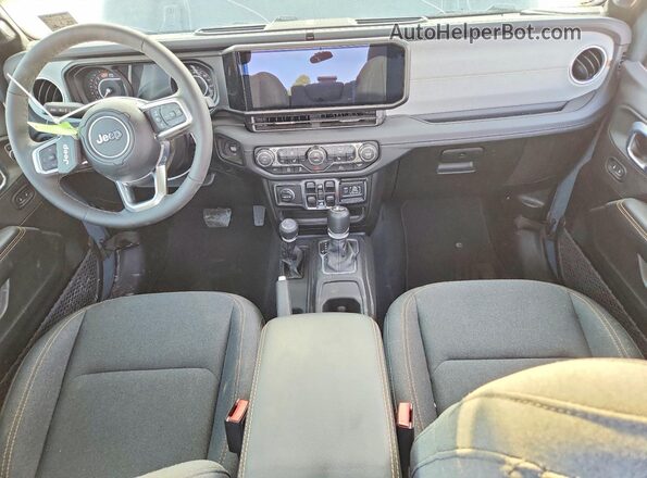 1C4PJXEN6TW236176 2026 JEEP WRANGLER Gray Առջևի վահանակի տեսք