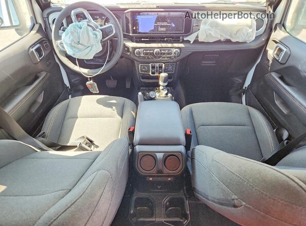 1C4PJXEN9SW587520 2025 JEEP WRANGLER White Вид панелі приладів