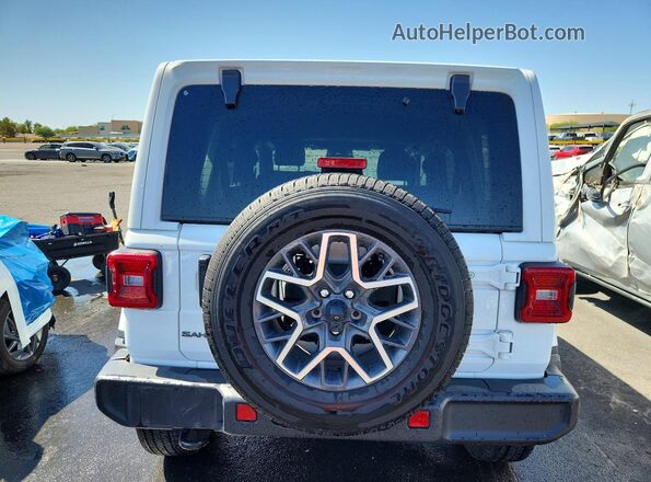 1C4PJXEN9SW587520 2025 JEEP WRANGLER White Вид ззаду