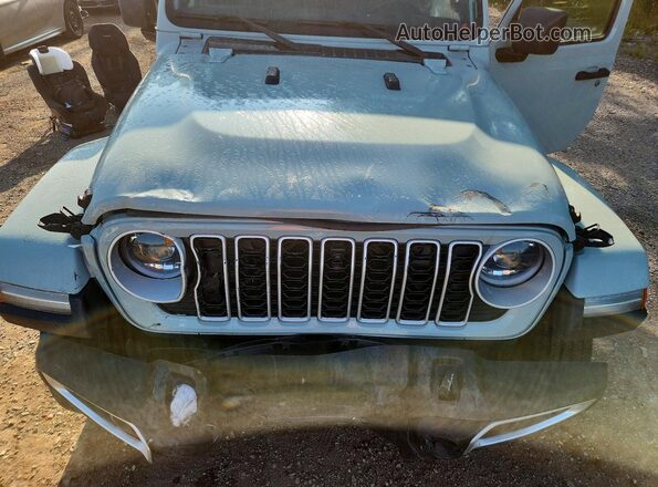 1C4PJXENXRW170773 2024 JEEP WRANGLER Blue Vista del compartimento del motor