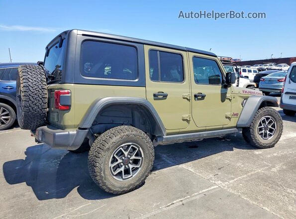 1C4PJXFG1SW652652 2025 JEEP WRANGLER Green უკანა მარჯვენა