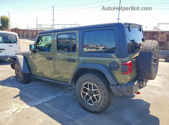 1C4PJXFG1SW652652 2025 JEEP WRANGLER Green უკანა მარცხენა