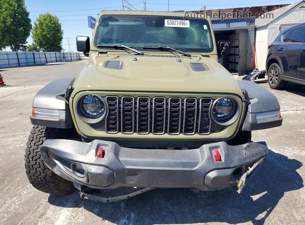 1C4PJXFG1SW652652 2025 JEEP WRANGLER Green წინა ხედი