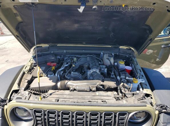 1C4PJXFG1SW652652 2025 JEEP WRANGLER Green უკანა სალონის ხედი