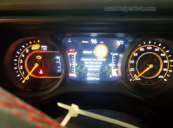 1C4PJXFG3RW159369 2024 JEEP WRANGLER Silver Widok zestawu wskaźników