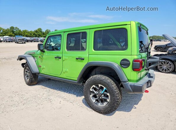 1C4PJXFG3SW634136 2025 JEEP WRANGLER Green უკანა მარცხენა