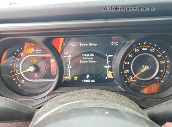 1C4PJXFG7RW164767 2024 JEEP WRANGLER Gray Սարքավորումների վահանակի տեսք