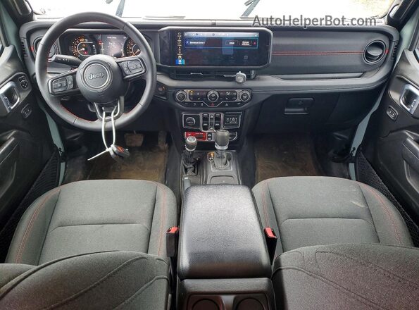 1C4PJXFG7RW164767 2024 JEEP WRANGLER Gray Առջևի վահանակի տեսք