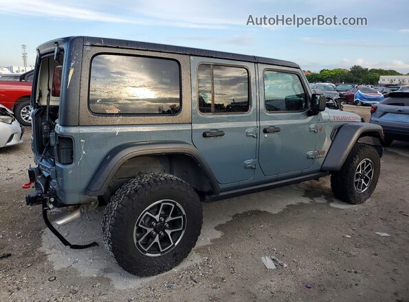 1C4PJXFG7RW305322 2024 JEEP WRANGLER Серый Задняя правая четверть