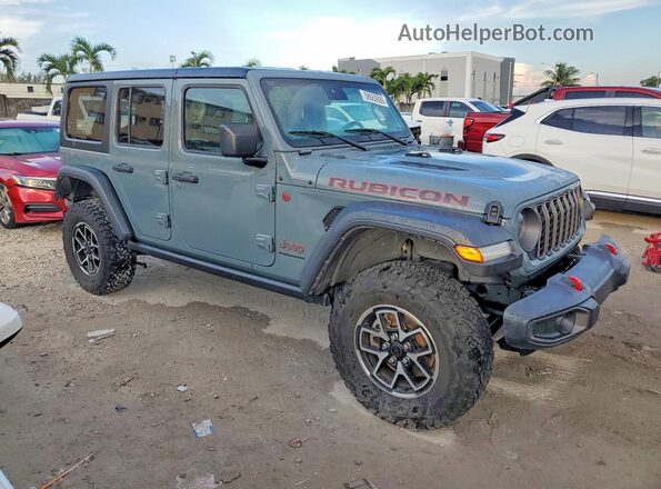 1C4PJXFG7RW305322 2024 JEEP WRANGLER Серый Передняя правая четверть