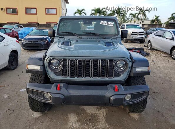 1C4PJXFG7RW305322 2024 JEEP WRANGLER Серый Вид спереди