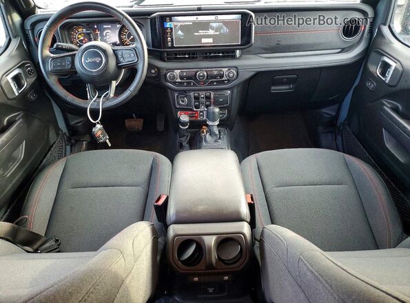 1C4PJXFG7RW305322 2024 JEEP WRANGLER Серый Вид панели приборов