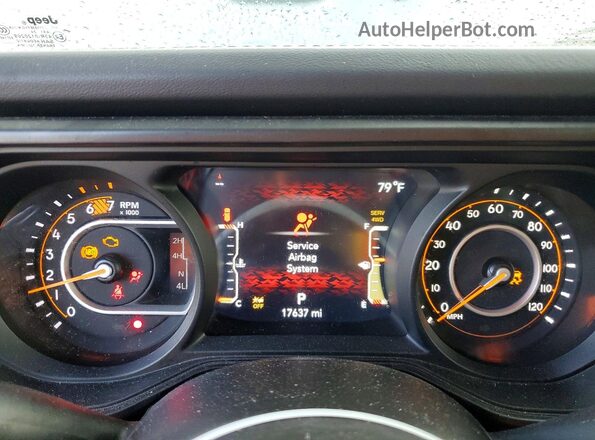 1C4PJXFG7RW305322 2024 JEEP WRANGLER Серый Вид щитка приборов