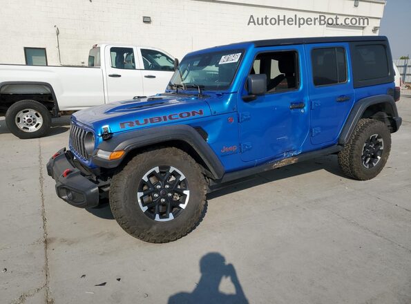 1C4PJXFG8TW213899 2026 JEEP WRANGLER Blue Вид наклейки з VIN-кодом