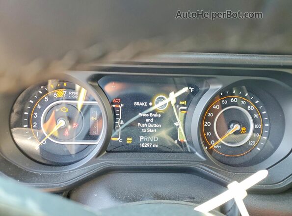 1C4PJXFG8TW213899 2026 JEEP WRANGLER Blue Вид щитка приладів