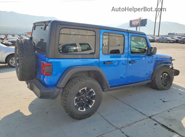1C4PJXFG8TW213899 2026 JEEP WRANGLER Blue Задня права чверть