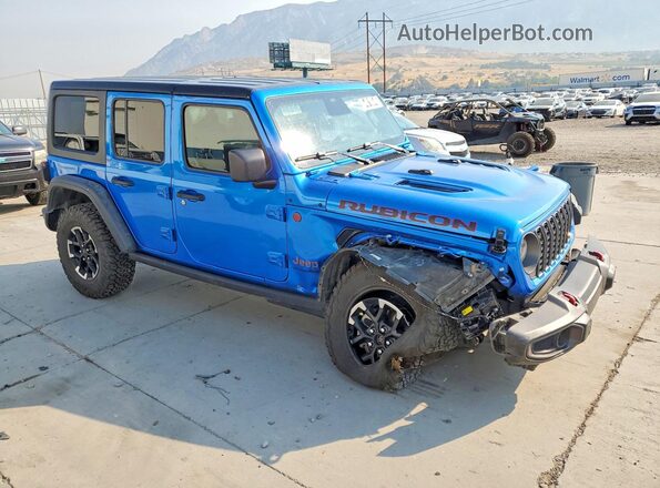 1C4PJXFG8TW213899 2026 JEEP WRANGLER Blue Передня права чверть