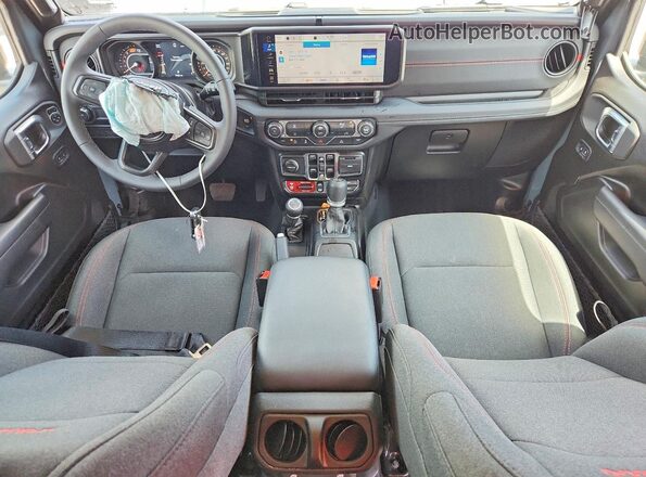 1C4PJXFN1TW286398 2026 JEEP WRANGLER Gray Dashboard view